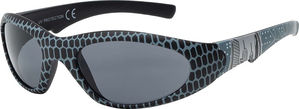 Kinder Sonnen Brille Designer Modern Cool Abgefahren 30549 Schwarz