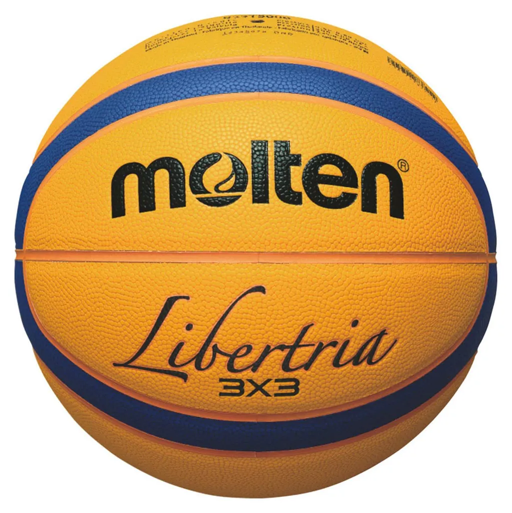 Ballon de basket Molten B33T5000 anti-crevaison outdoor jaune taille 6