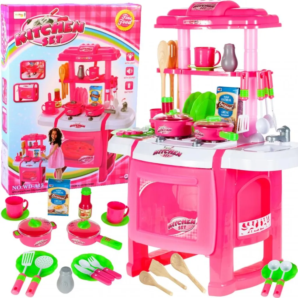 Cuisine Jouet pour Enfant : Occupez votre Fille avec ce Kit 65cm complet