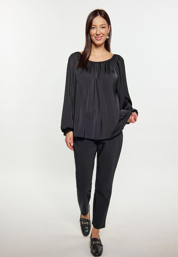 MALUBA Damen Bluse - Schwarz, S