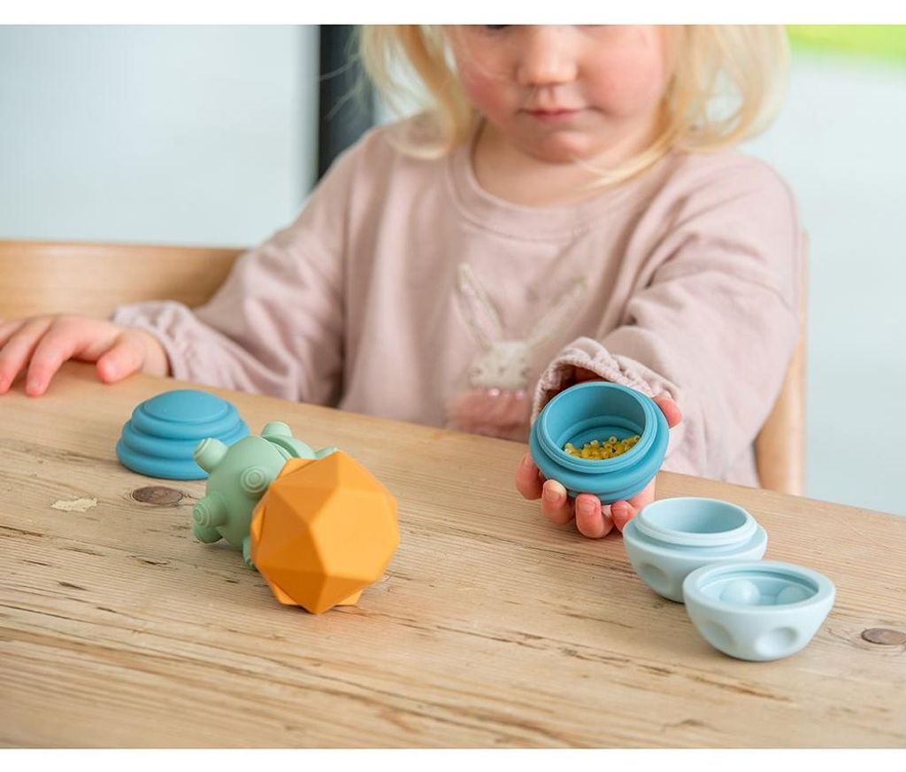 TickiT sensorische Bälle SiliSoft - 4er-Set - Lernspielzeug