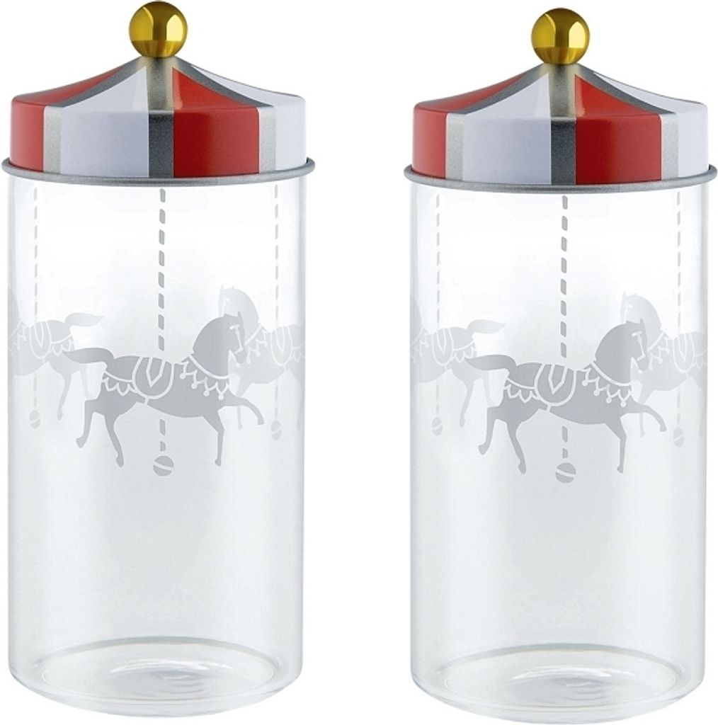 Alessi Circus, set van 2 kruidenhouders (artikelnummer: Productafbeelding 
