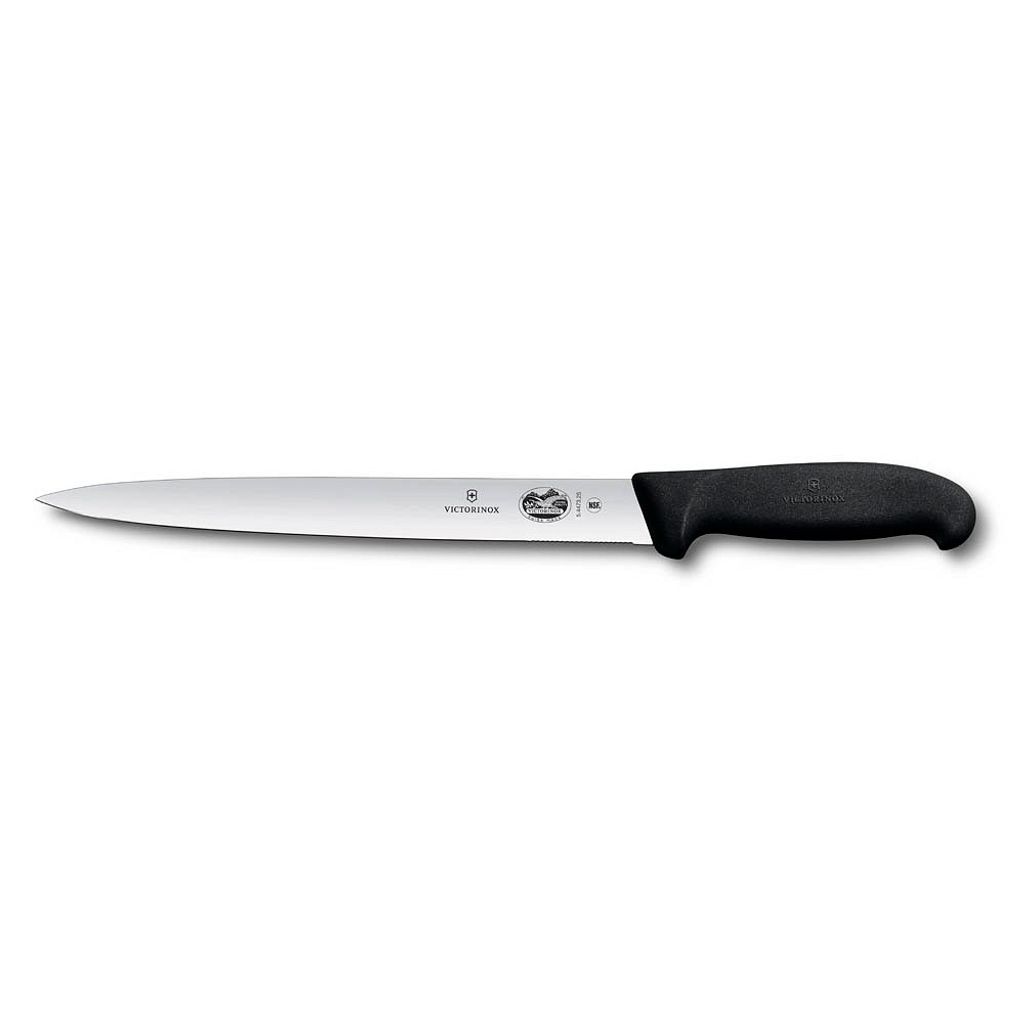 Victorinox fibrox Wurstmesser 25 cm Wellenschliff