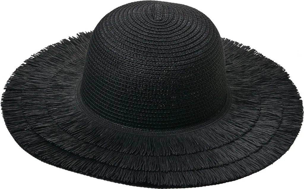 Cappello Estivo Clayre & Eef Nero - Paglia di Carta Traspirante - 1
