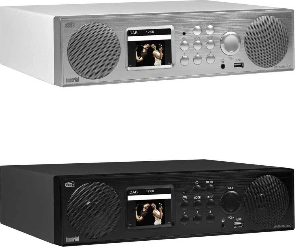 imperiální internetové rádio DABMANN i450 černé Obrázek produktu 16