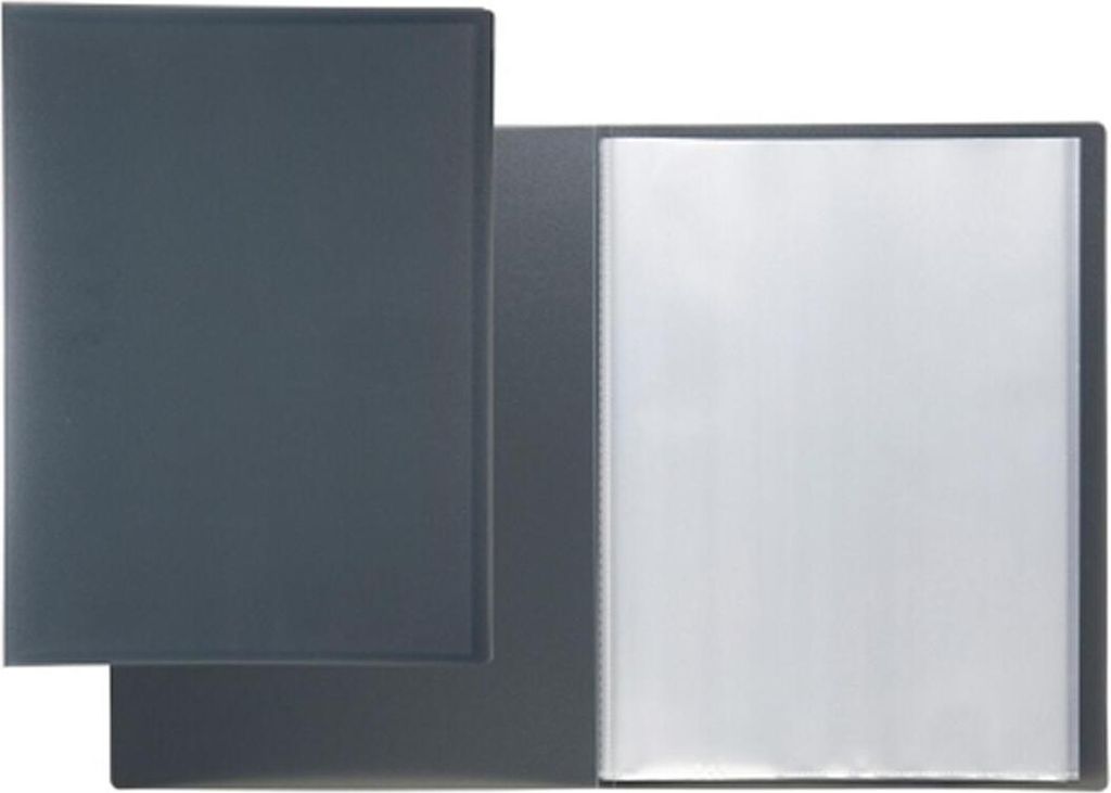 4x Sichtmappe / Sichtbuch / DIN A4 20 Hüllen / Farbe: schwarz