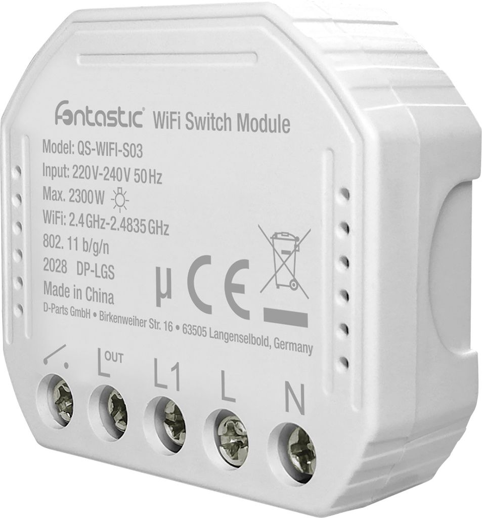 Fontastic WLAN Unterputz-Schalter für Schalter & Steckdosen Produktbild 