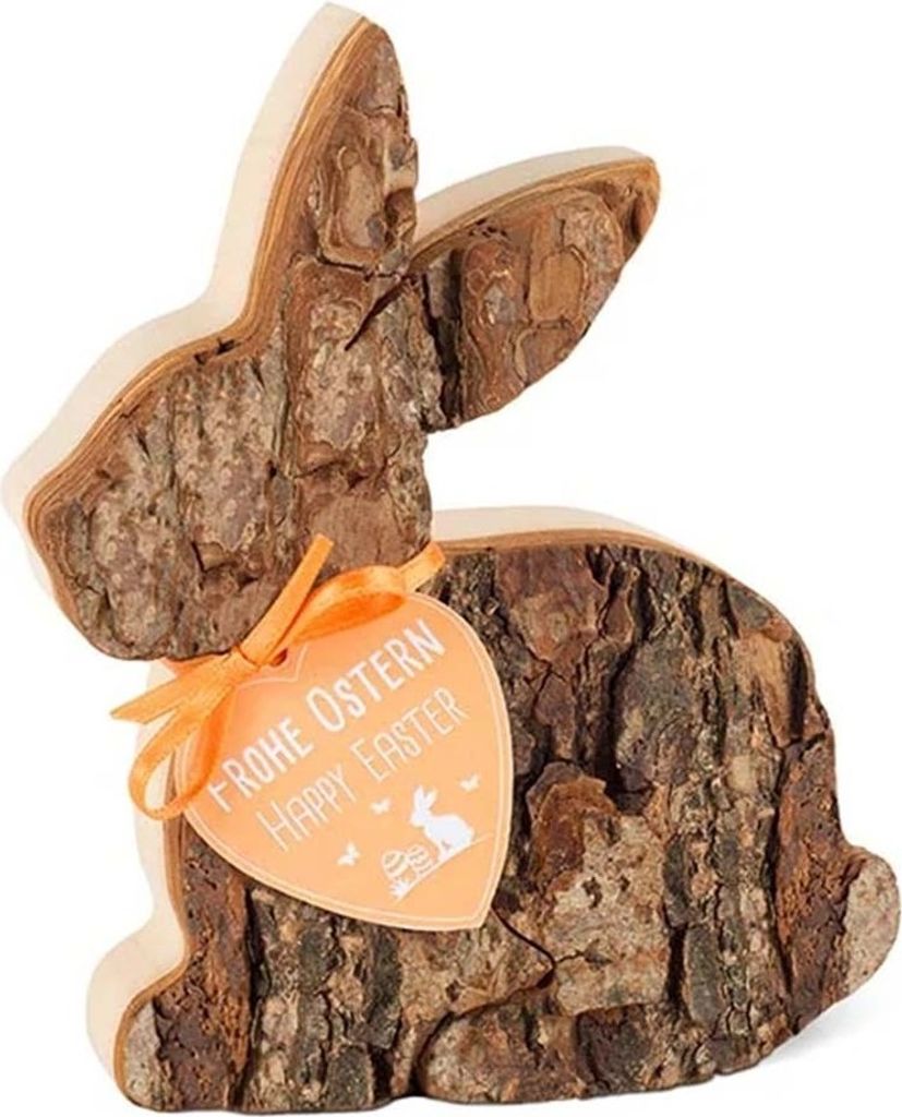 Osterhase Rinde - liegend groß