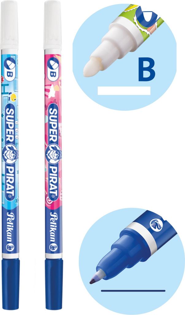 Pelikan Super-Pirat F/B, Mehrfarbig, Sichtverpackung, 2 Produktbild 