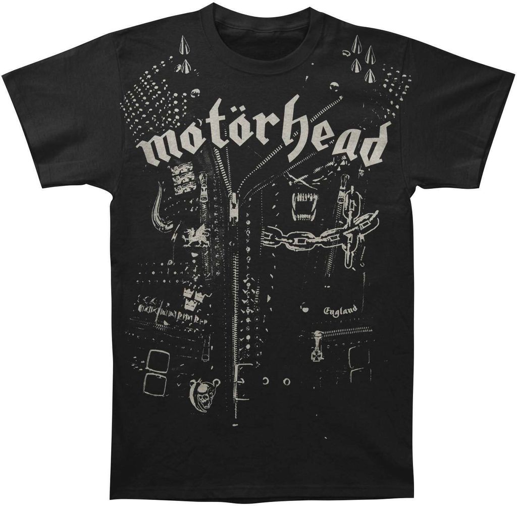 Motorhead - T-Shirt für Herren/Damen Uni RO1095 (L) (Schwarz)