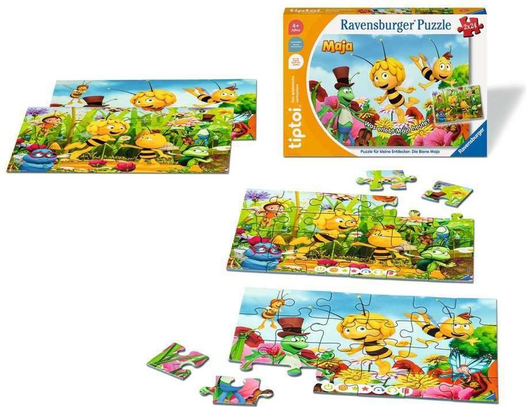 Puzzle für kleine Entdecker: Die Biene Maja Ravensburger Produktbild 