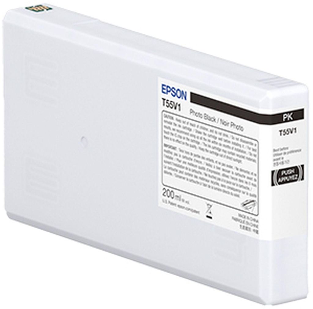 Epson T55W1 - 200 ml - Photo schwarz - original