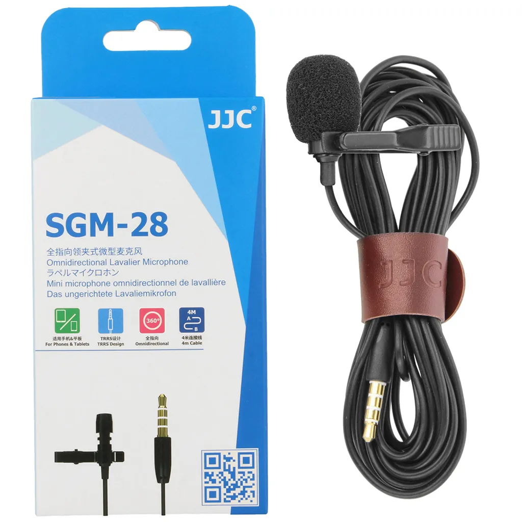 Micro cravate pour vlogging et interview sur iPhone avec prise Jack 3.5mm - 4