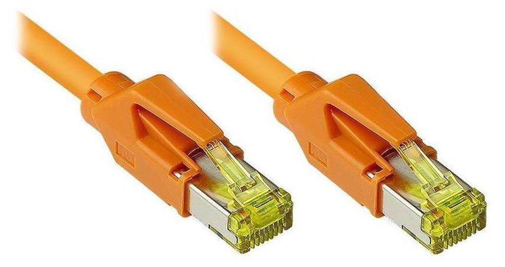 Patchkabel Cat.7 Draka UC900 5m S/FTP Hirose TM31 Orange