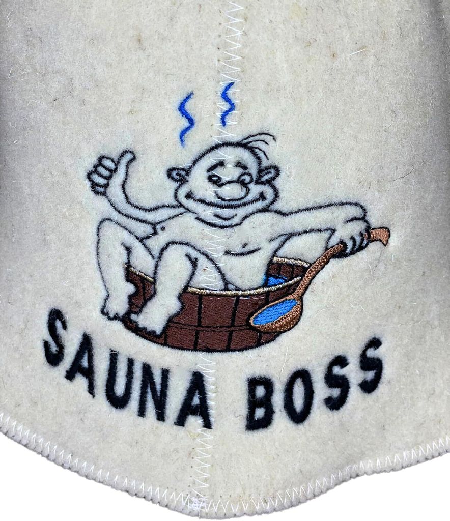 Saunahut Aus Wolle - Bio Filzmütze Zum Schutz Vor Hitze In Der Sauna