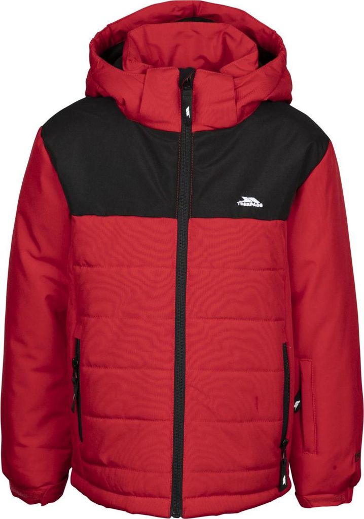Trespass Halston – Kinder-Skijacke, Rot, 9/10