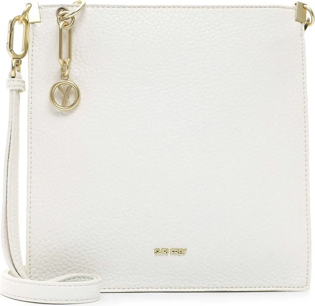 SURI FREY Gwenny Crossover Bag White - Borsa a Tracolla Bianca Elegante