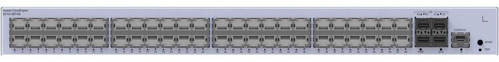 HUAWEI eKit S310 Series S310-48T4S, Managed, L2+, Gigabit Ethernet (10/100/1000), Rack-Einbau, 1U