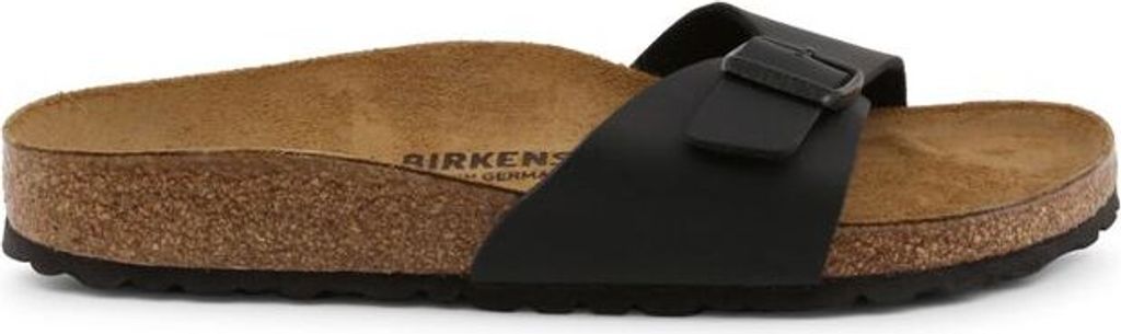 Birkenstock Madrid Birko-Flor schwarz schmale Weite Gr. 39 Produktbild 13