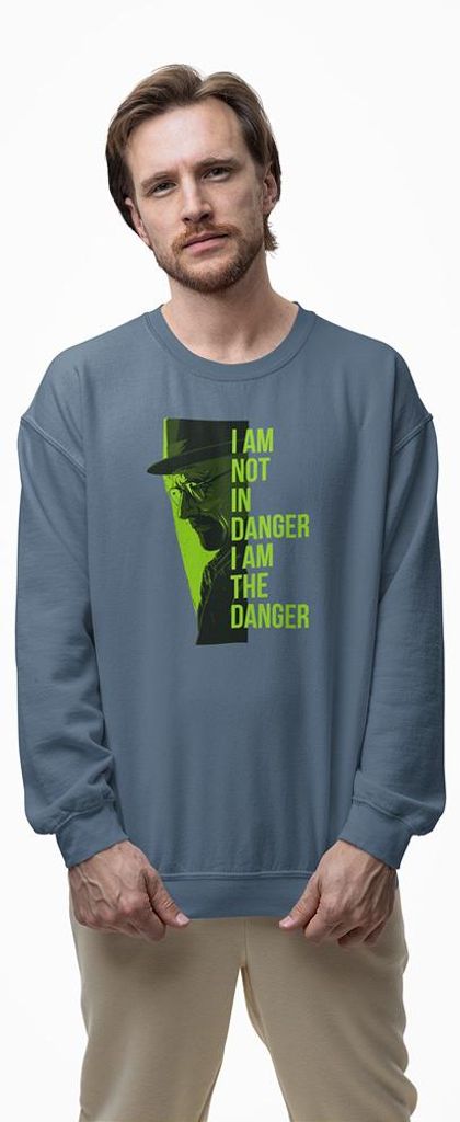 D&B Design Uni Pullover SWMO00014 Breaking Bad IndigoBlau-Größe S