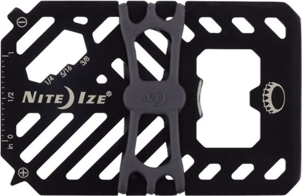 Outil multifonction et pince à billets Nite Ize Financier en inox