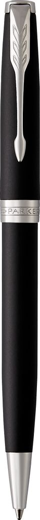 Parker Sonnet Kugelschreiber | Matt-Schwarze Lackierung mit Palladiumzierteilen | Mittlere Spitze | schwarze Tinte | Geschenkbox