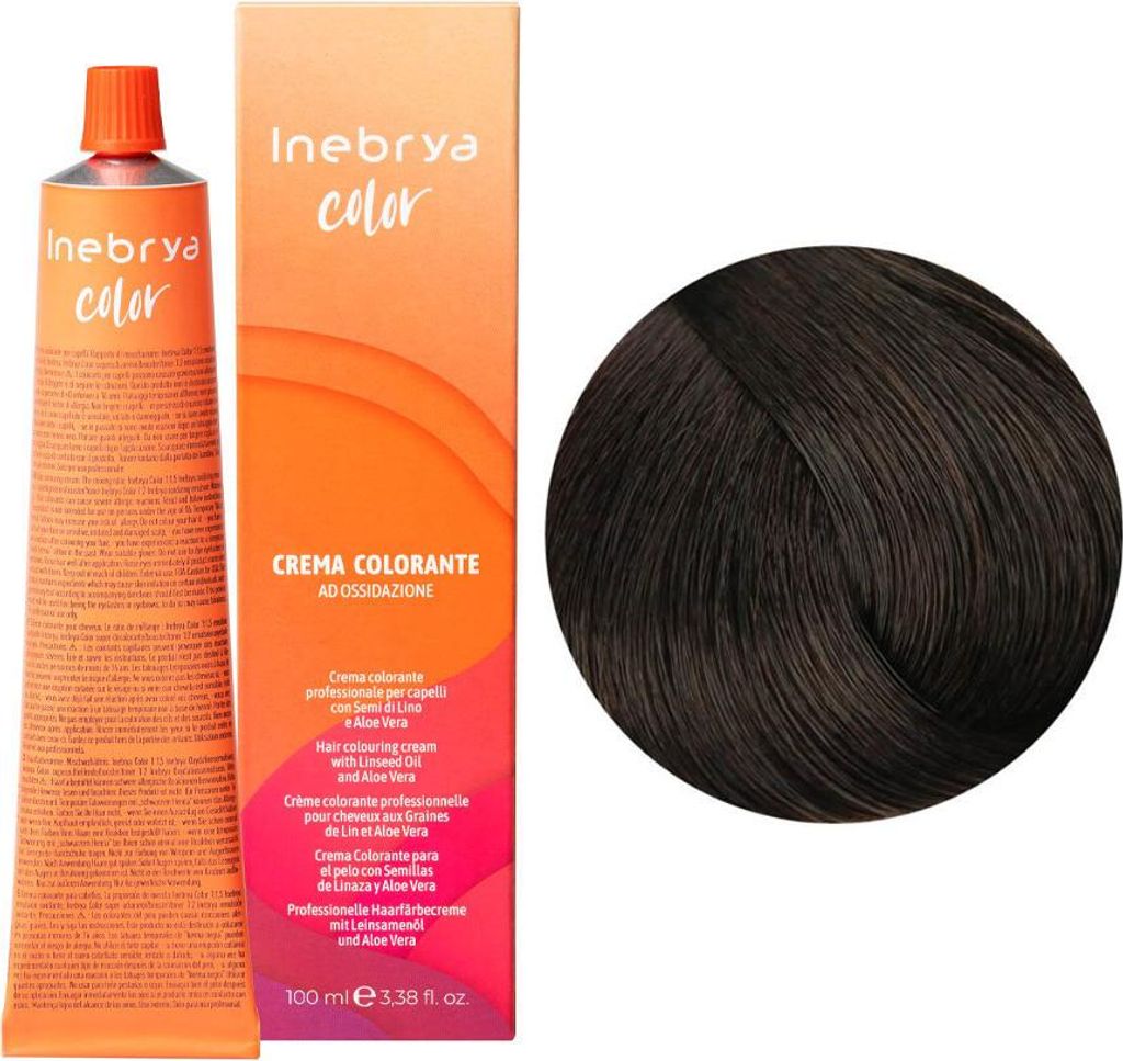 Inebrya Color Natural (5/0 světlý kaštan) 100 ml Obrázek produktu 