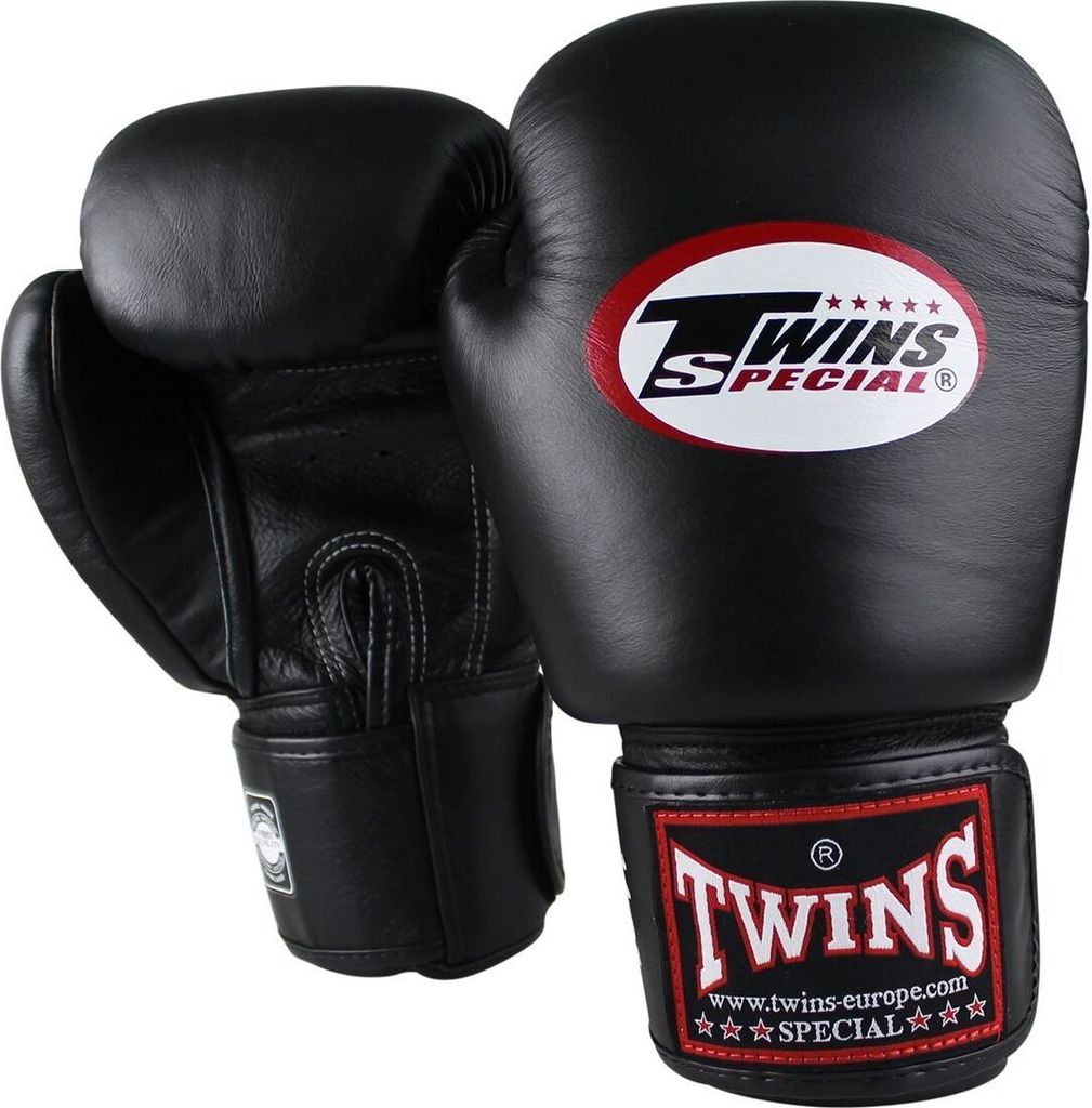 Twins Special BGVL 3 Boxhandschuhe Leder Schwarz 14 Unzen Produktbild 