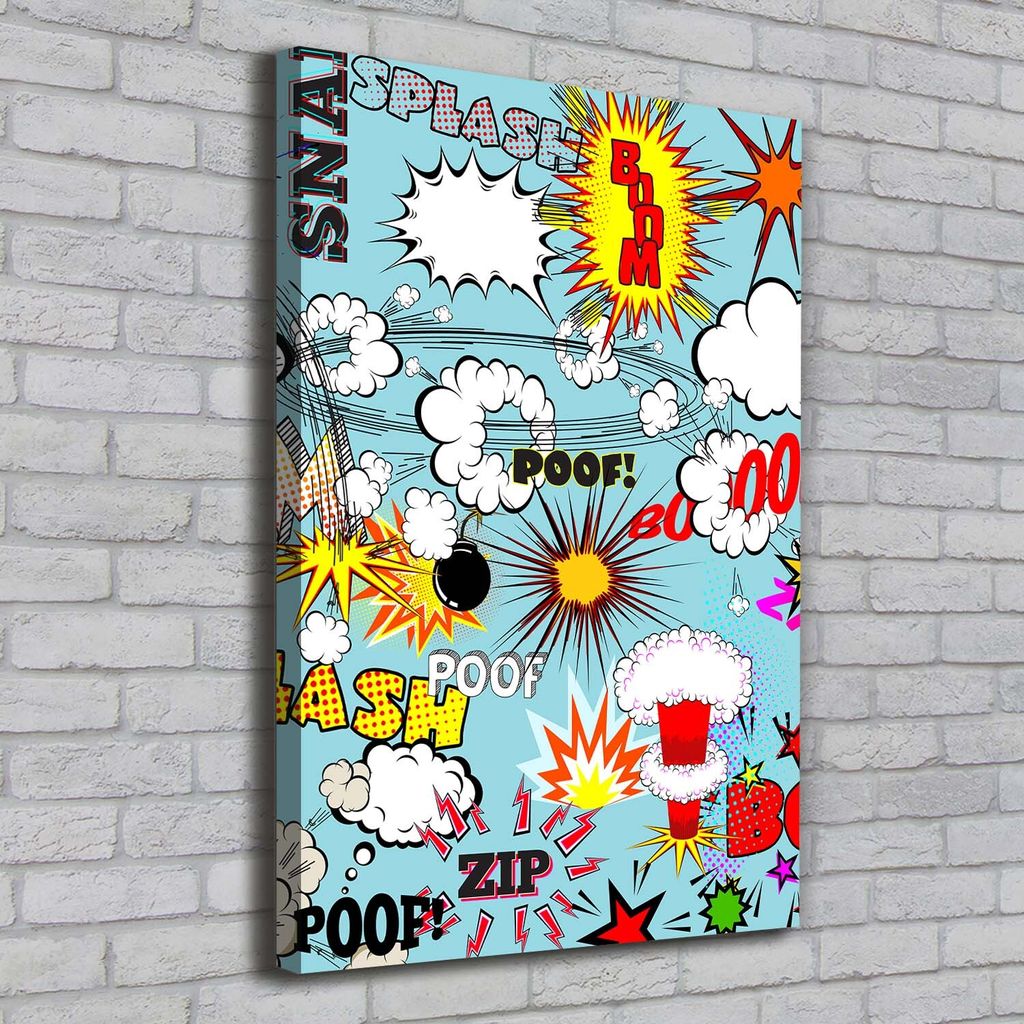 Tulup Leinwandbild - 70x100cm - Wandkunst - Drucke auf Leinwand - Leinwanddruck - Wohnzimmer Wanddekoration XXL - Wohnung Deko Kunstdrucke - Teen...