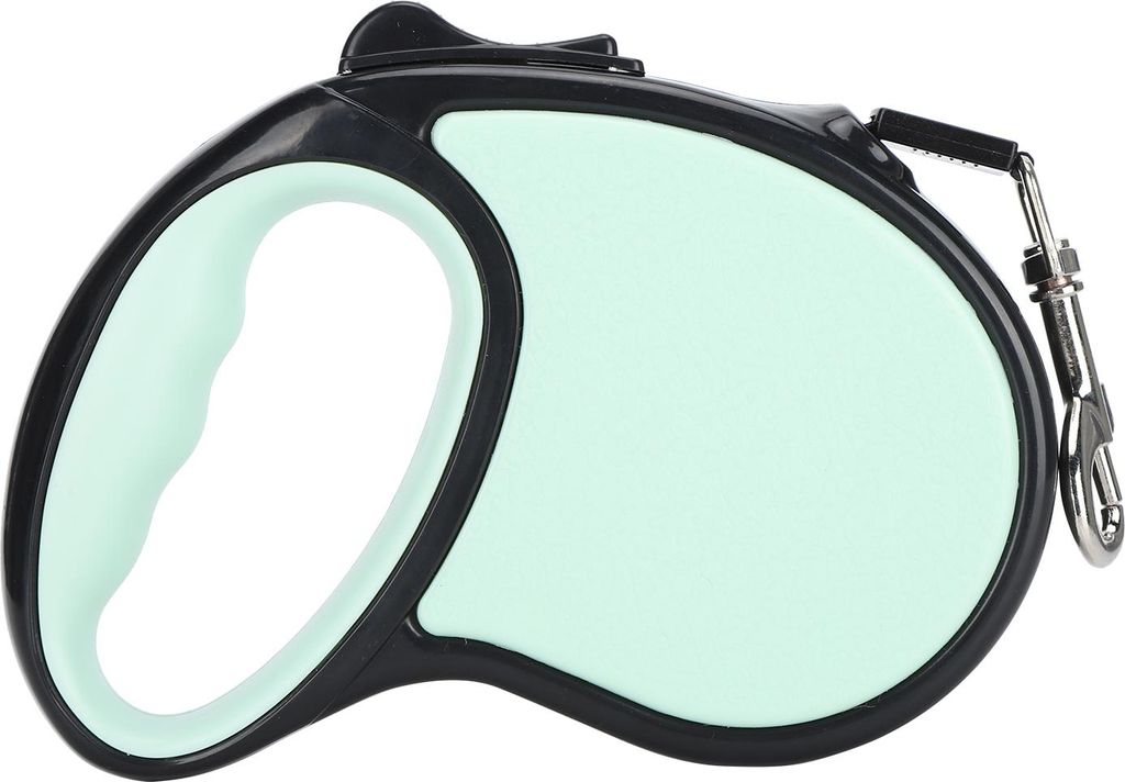 3/5m Retractable Dog -Leine Gehen mit Antislip -Griff für kleine mittelgroße Hund (grün 5m/16,4 Fuß)