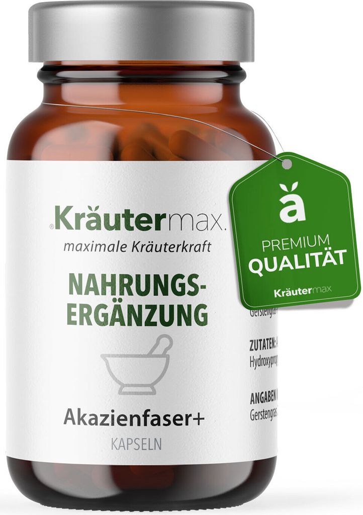 Akazienfaser plus Gerstengras Kapseln 1 x 50 Stück