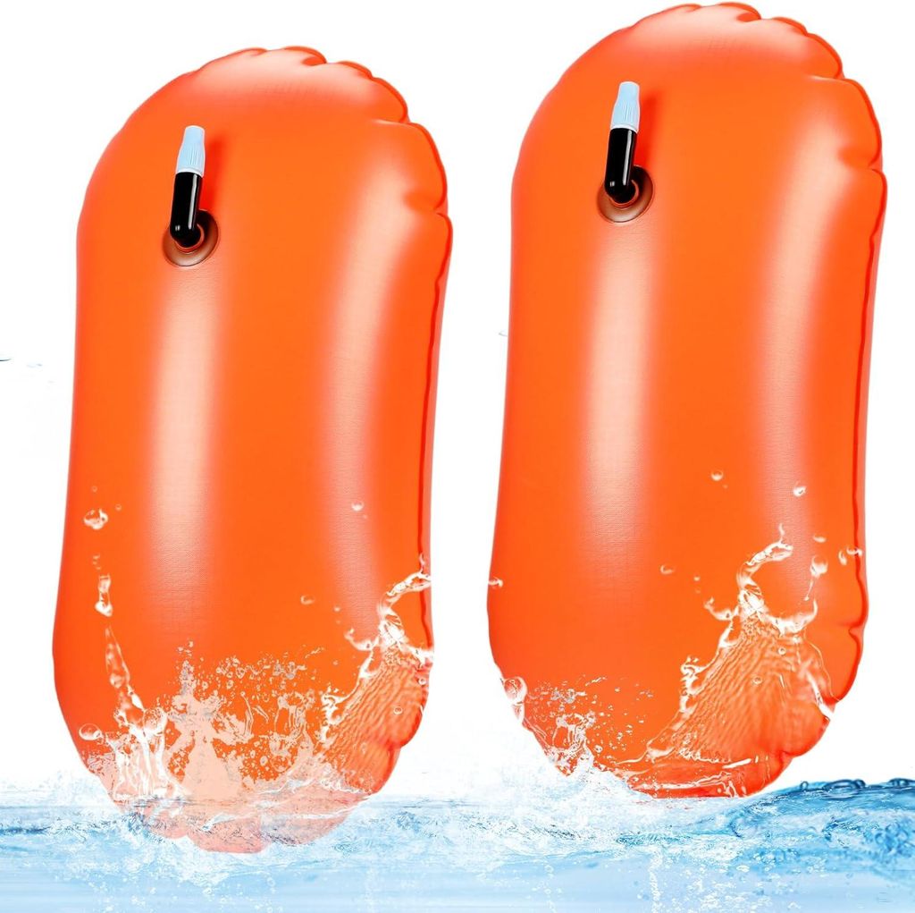 Bouées gonflables pour la natation, lot de 2 - Sac étanche Image du produit 