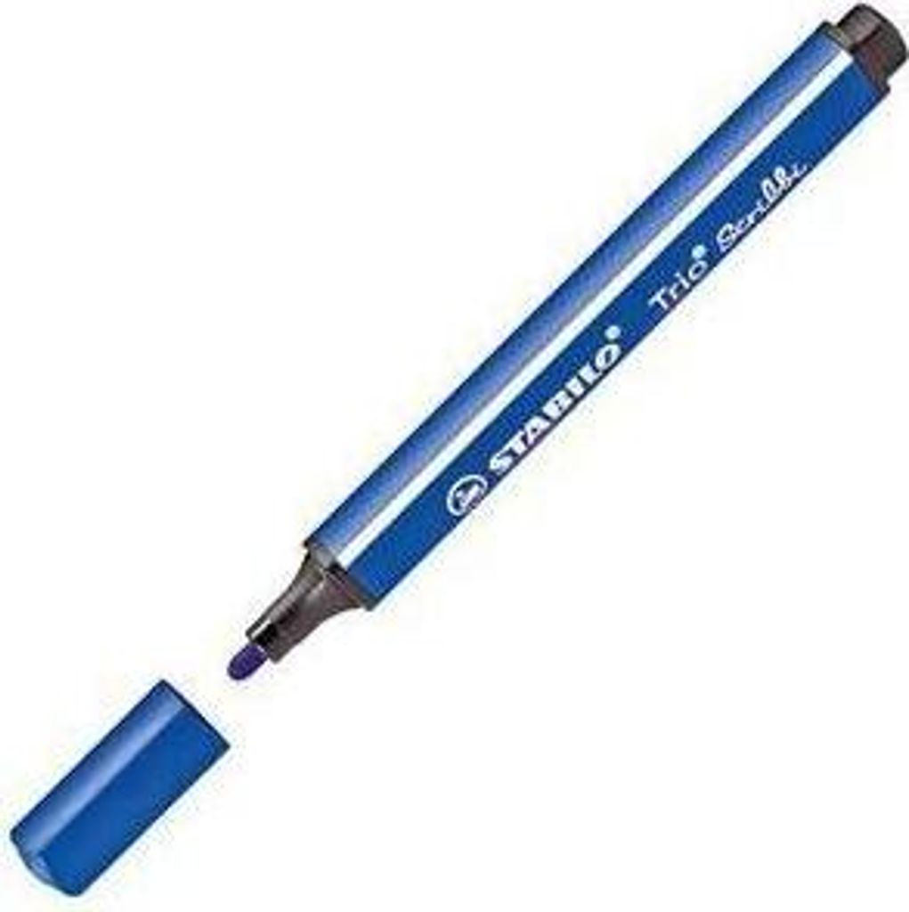 Stylo feutre triangulaire à ressort - STABILO Trio Scribbi Image du produit 