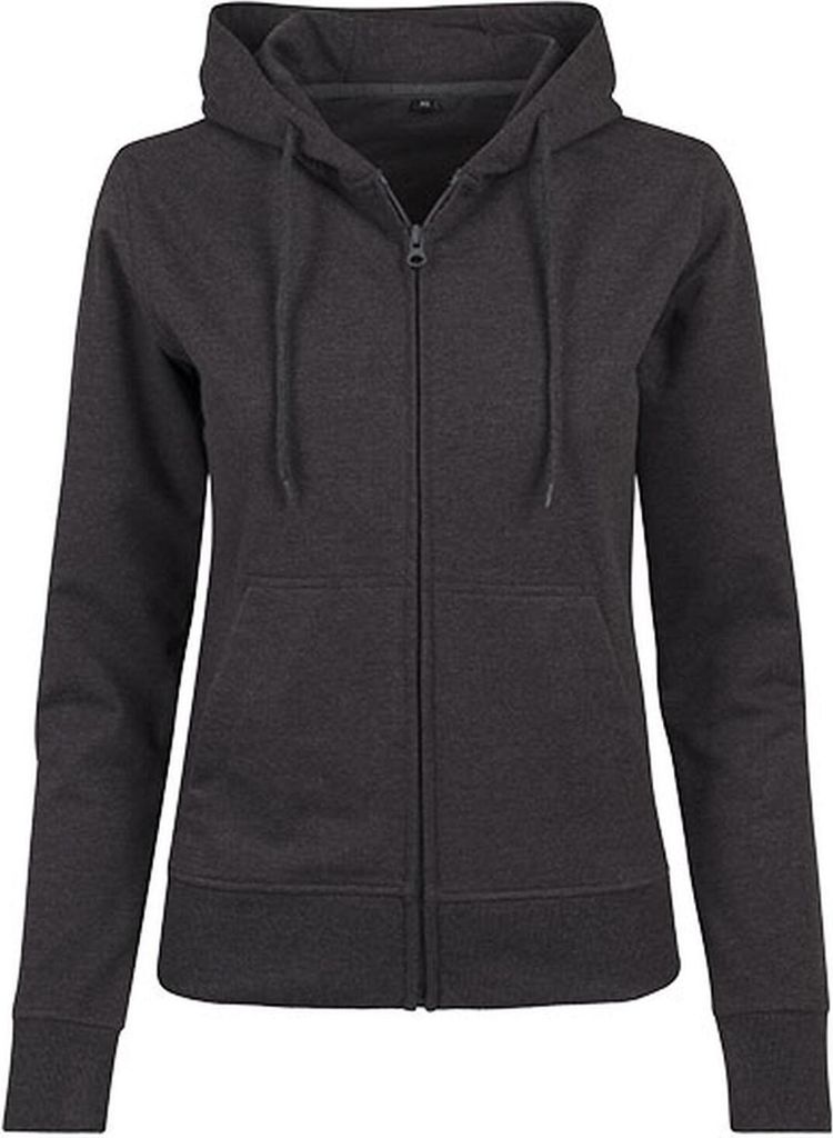 Build Your Brand BY069 | Damen Terry Zip Hoody - Farbe: Produktbild 