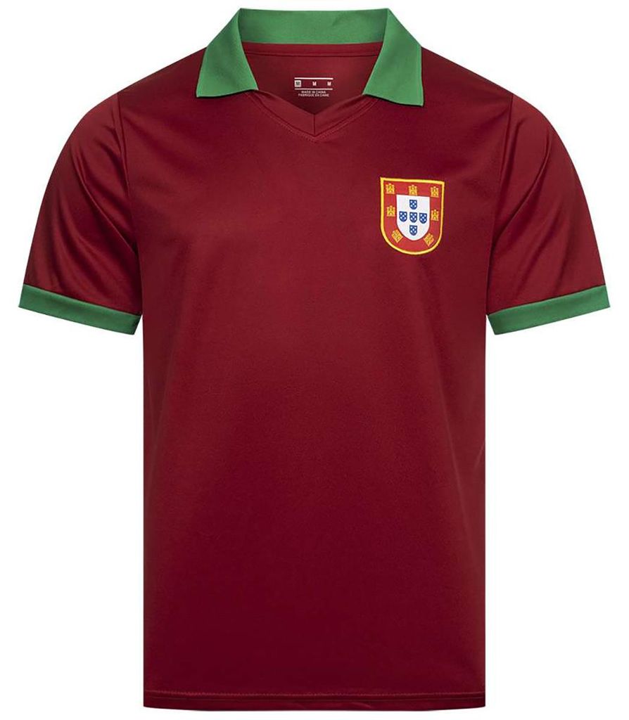 JELEX Herren Portugal Trikot Retro History red L Produktbild 
