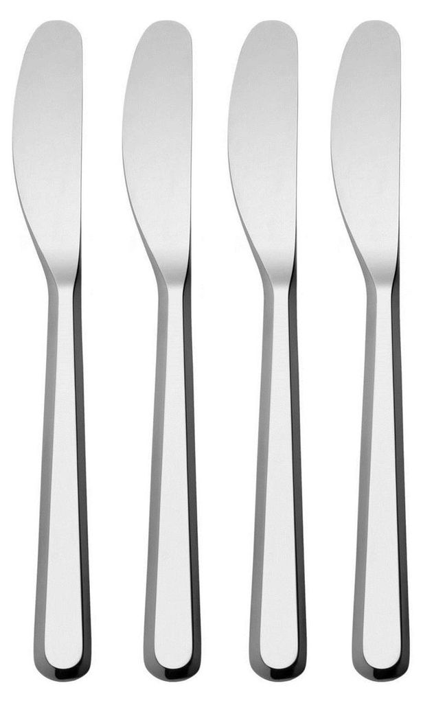 Alessi Amici - Buttermesser, 4 Stück Produktbild 