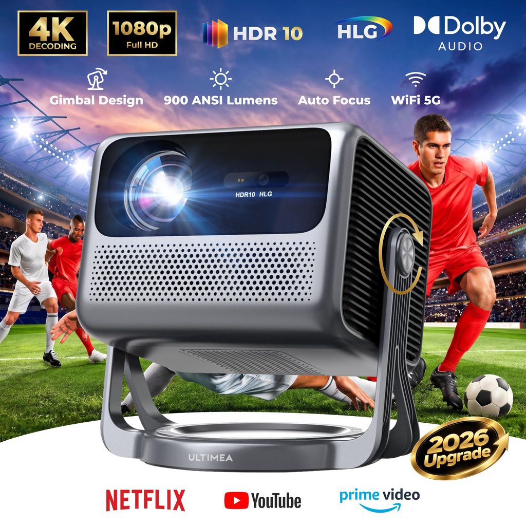 ULTIMEA Nova C40: Projektor s 4K rozlišením a operačním Obrázek produktu 