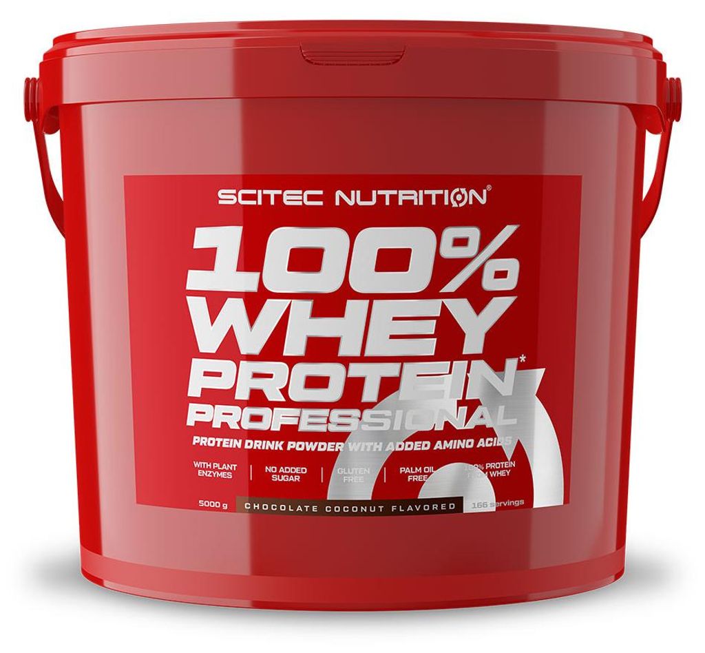Scitec Nutrition Whey Protein Professional 5kg Eimer Produktbild 