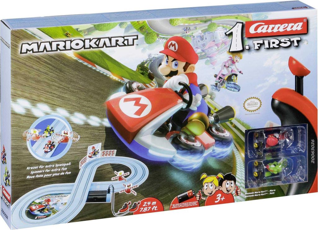 Piste de course pour enfants Carrera FIRST Nintendo Mario Image du produit 