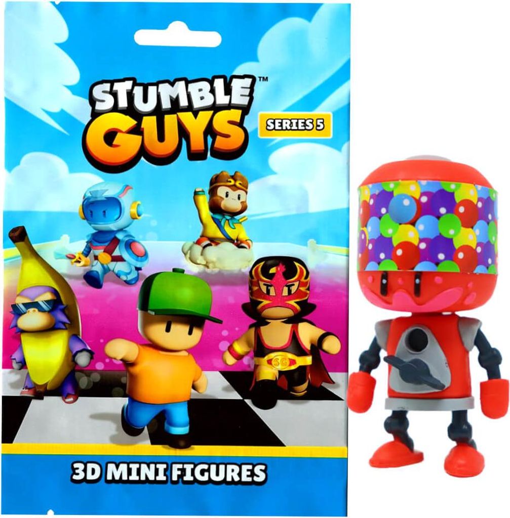 Stumble Guys 3D Sammelfiguren Serie 5 - Chrome - Figur 21. Gumball Guy