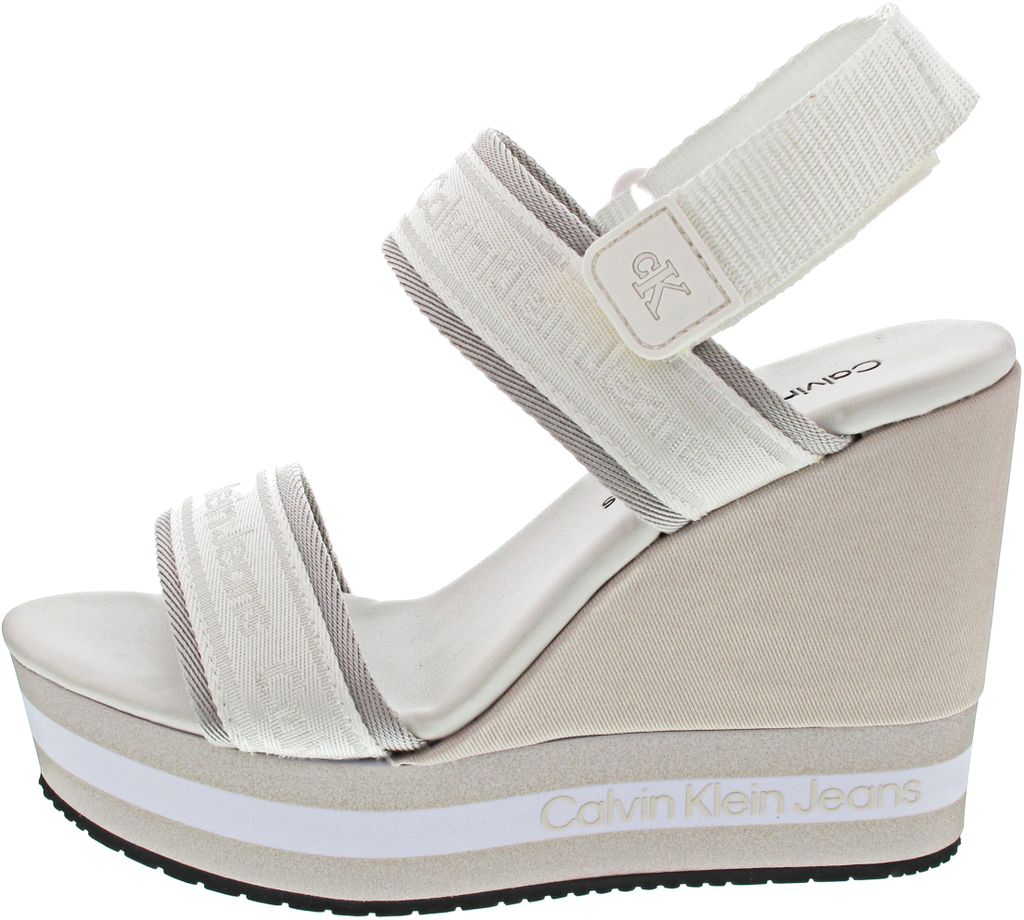 Calvin Klein Wedge Sandal Sling Pes YW0YW00572YAF (40/bright white)