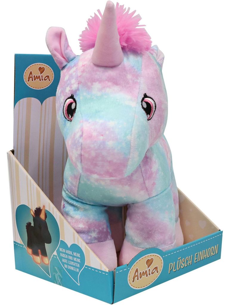 Amia Plüsch Einhorn Glow in the Dark, 30 cm 59145720 Produktbild 