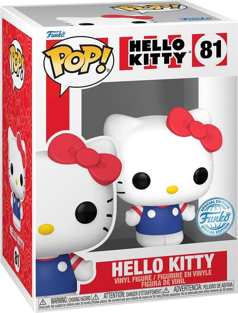 Funko Pop! Sanrio: Hello Kitty - Chase Hello Kitty #81 (Exclusive