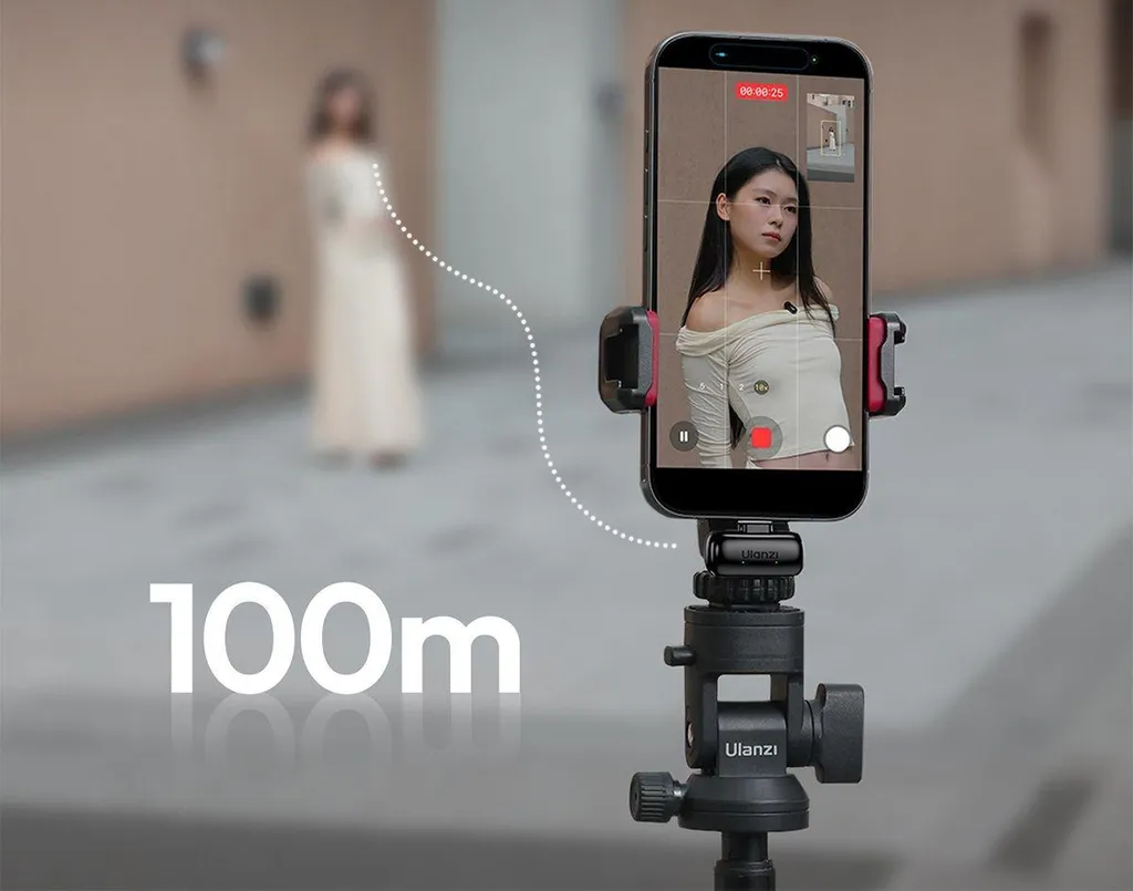 Micro Sans Fil pour Vlogging et Interview Smartphone USB-C Ulanzi A200