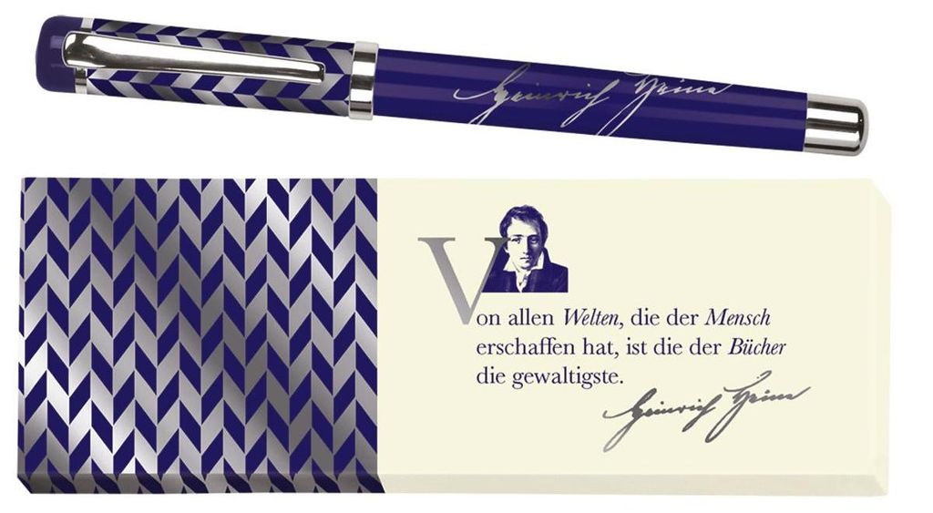 Tintenroller Heinrich Heine.