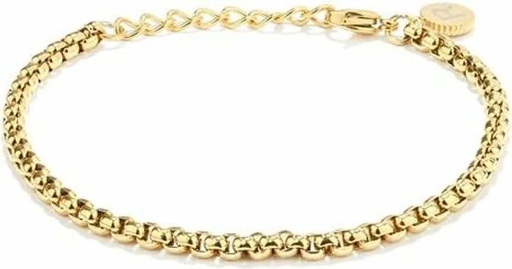 Bracelet Femme Radiant RH000056 en maille d'acier argenté ajustable