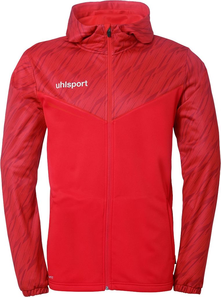 Uhlsport Progressive 28 Kapuzenjacke Kinder - Rot