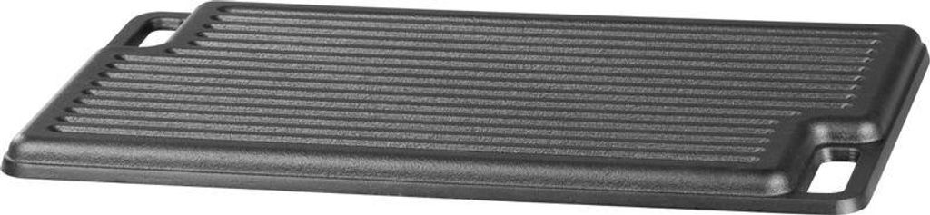 Platte MagicHome Castora line, Grillplatte, Gusseisen, 460x260x19 mm