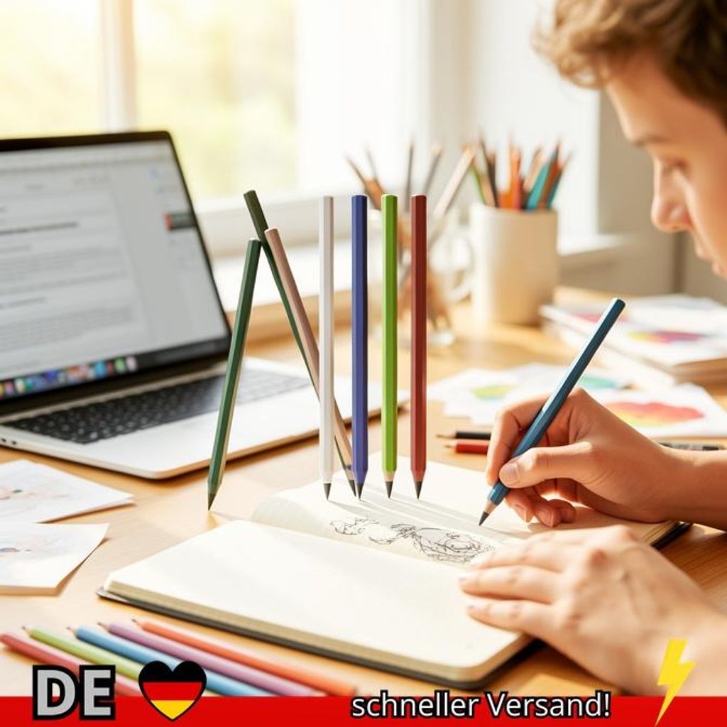 Metal Eternal Stift Ohne Tinte Magische Bleistifte Technologie Unbegrenztes