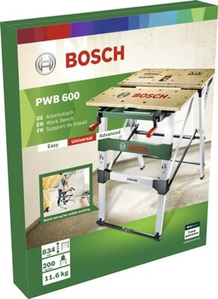 Table de travail PWB 600 stable et compacte pour bricoler sans encombre - 22